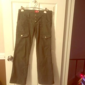 Dickies olive denim pants Size 7